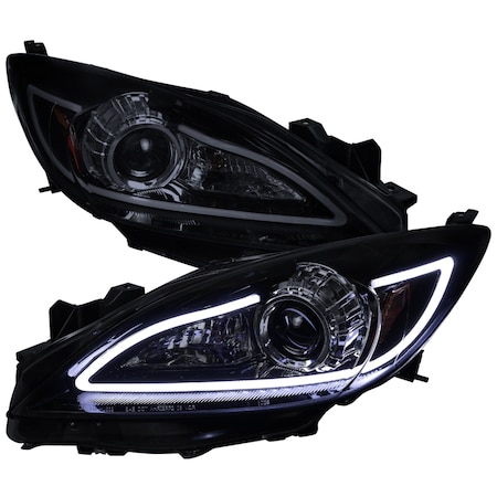 Spec-D Tuning 10-13 Mazda 3 Projector Headlight 2LHP-MZ310G-TM